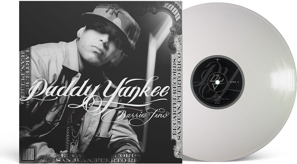 the album cover for Daddy Yankee - Barrio Fino [White]
