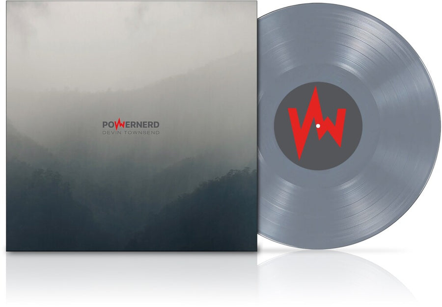 the album cover for Devin Townsend - PowerNerd [Indie Exclusive Grey LP]