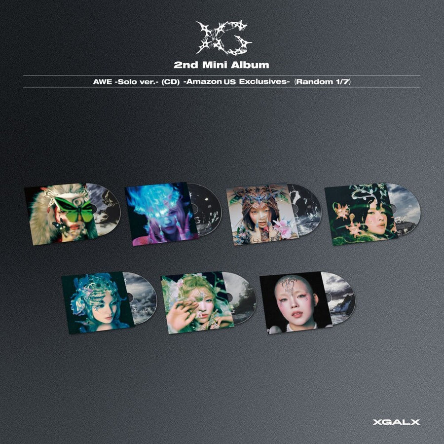 the album cover for XG - AWE