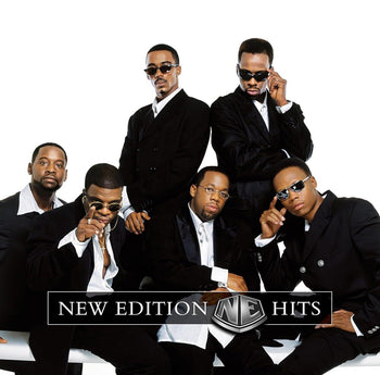 the album cover for New Edition - Hits