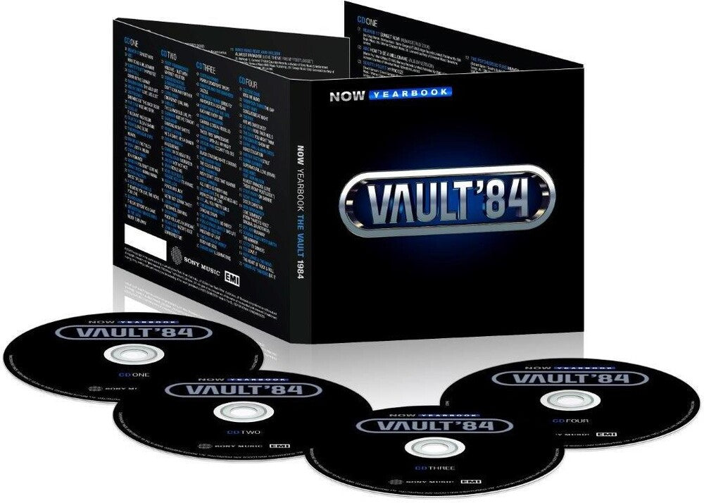 the album cover for Now Yearbook the Vault: 1984 / Various - Now Yearbook The Vault: 1984 / Various