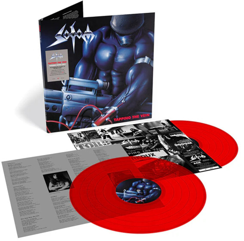 the album cover for Sodom - Tapping the Vein [2 LP]