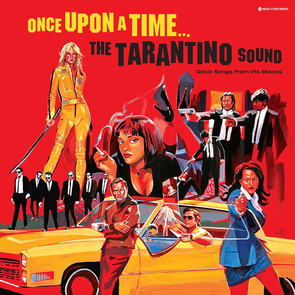 the album cover for Once Upon A Time: The Tarantino Sound / Various - Once Upon A Time: The Tarantino Sound / Various