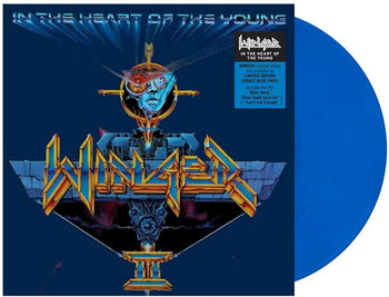 the album cover for Winger - Winger Ii: In The Heart Of The Young (Blue) [Colored Vinyl]