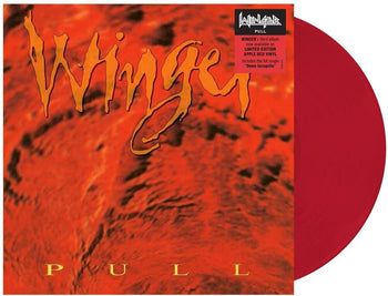 the album cover for Winger - Pull [Colored Vinyl] (Red)