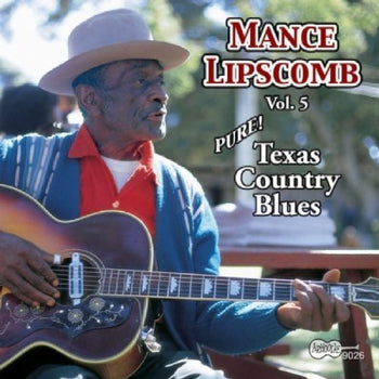 the album cover for Mance Lipscomb - Texas Country Blues