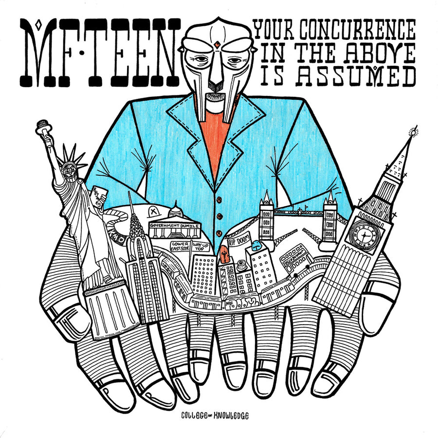 the album cover for Pro-Teens - Mf Teen: Your Concurrence In The Above Is Assumed