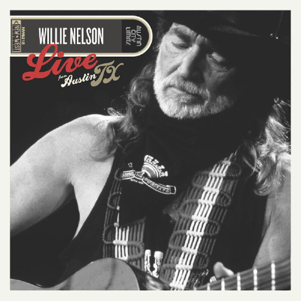 the album cover for Willie Nelson - Live From Austin, Tx (Colc) (Red) (Stic) (Aniv)