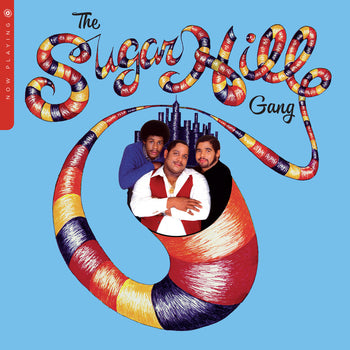 the album cover for Sugarhill Gang - Now Playing