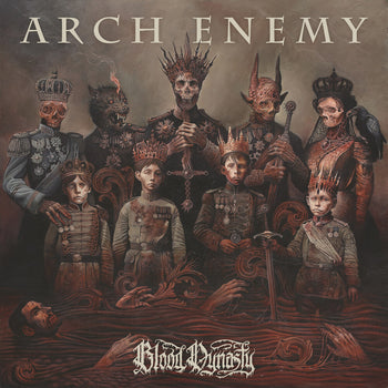 the album cover for Arch Enemy - Blood Dynasty [Compact disc]