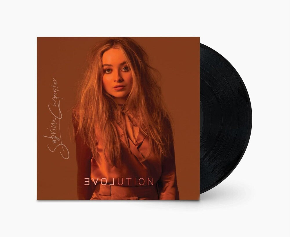 the album cover for Sabrina Carpenter - Evolution