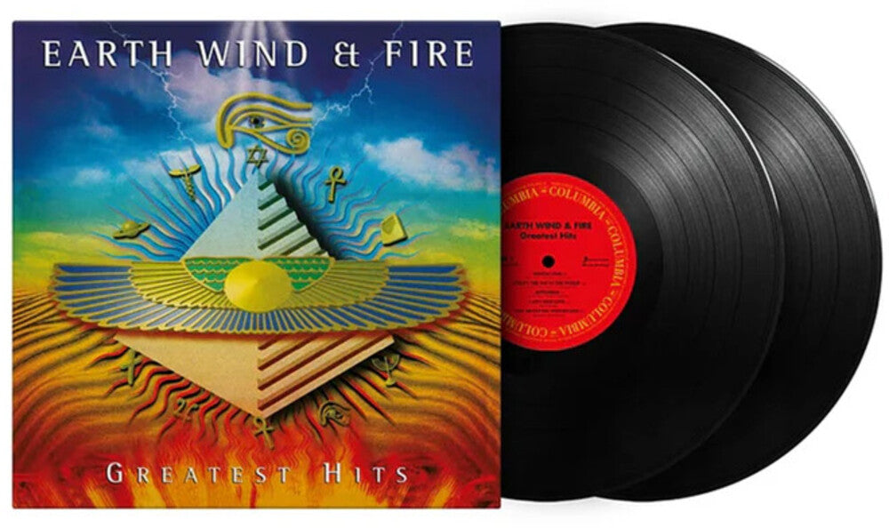 the album cover for Earth, Wind & Fire - Greatest Hits (Blk) (Gate) [180 Gram] (Hol)