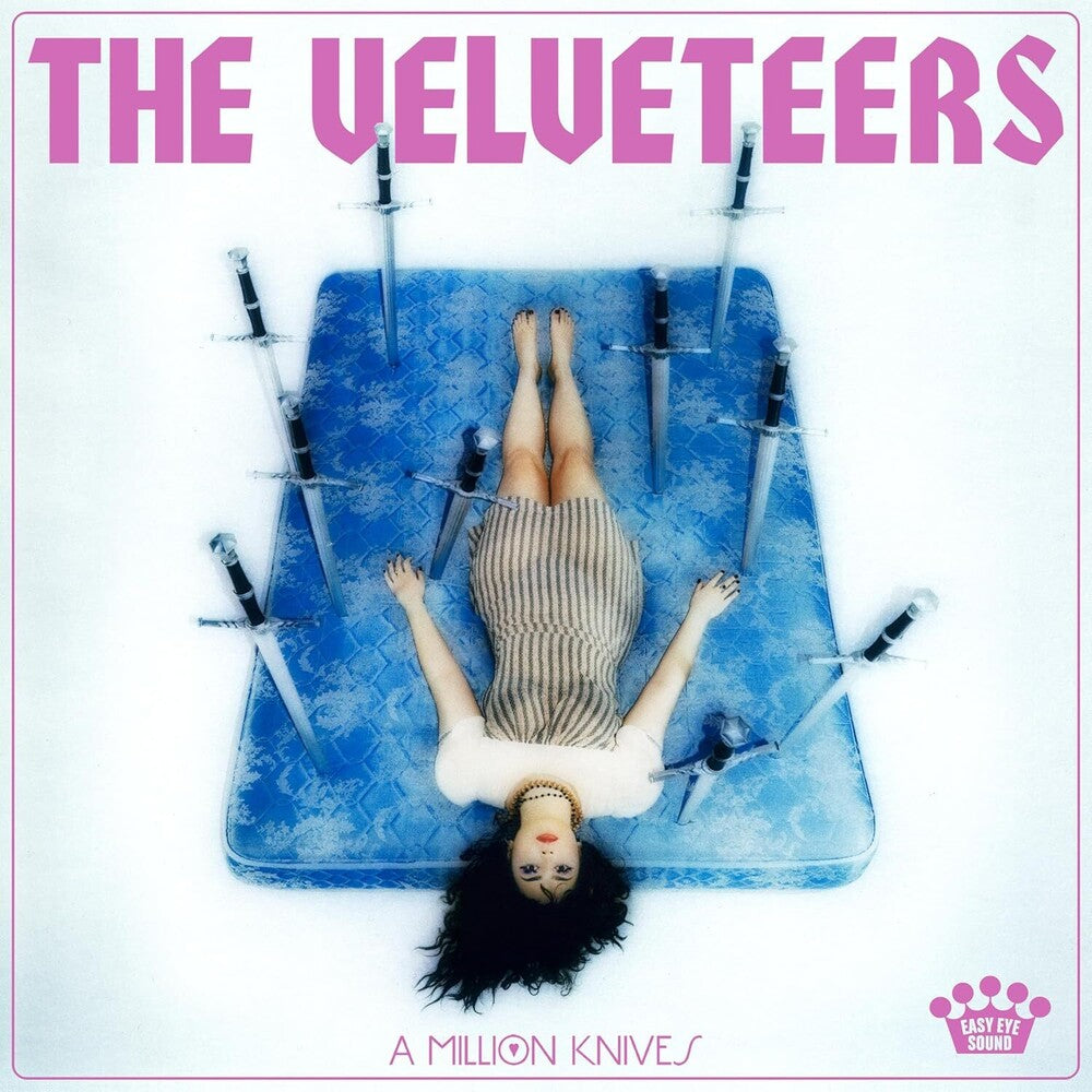 the album cover for the Velveteers - A Million Knives [CD]