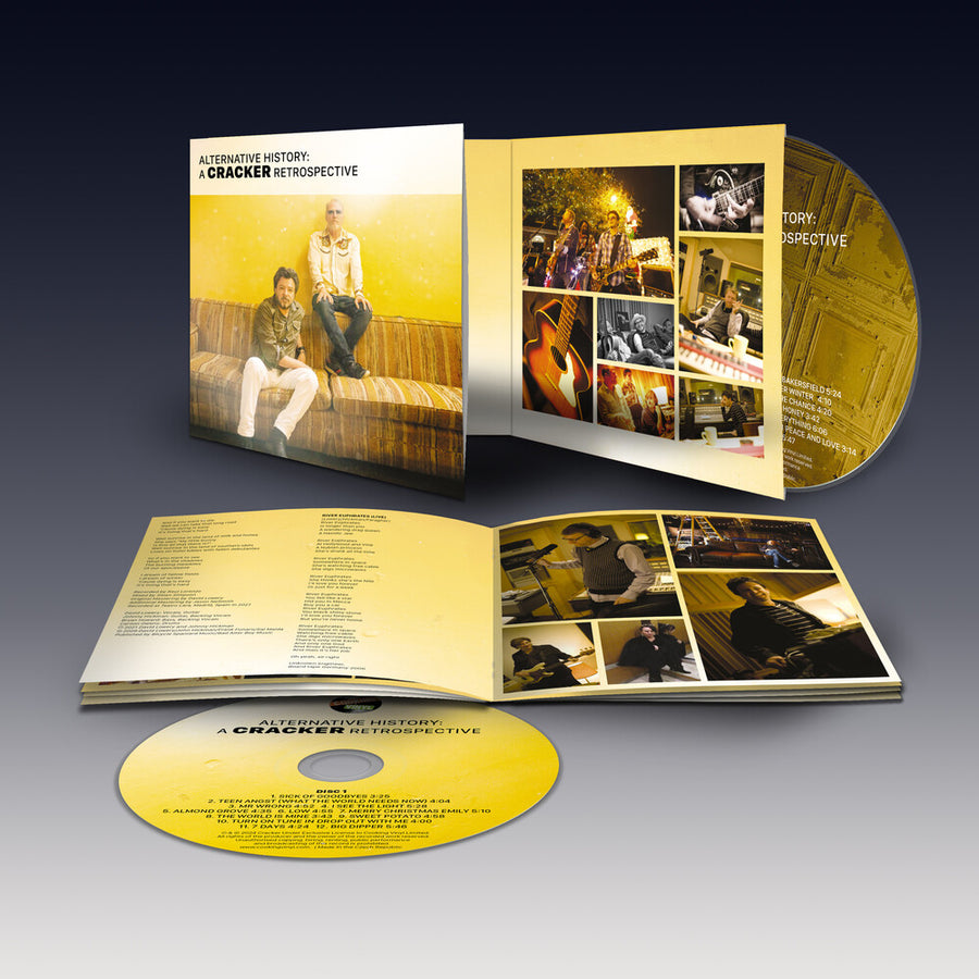 the album cover for Cracker - Alternative History: A Cracker Retrospective [CD x 2]
