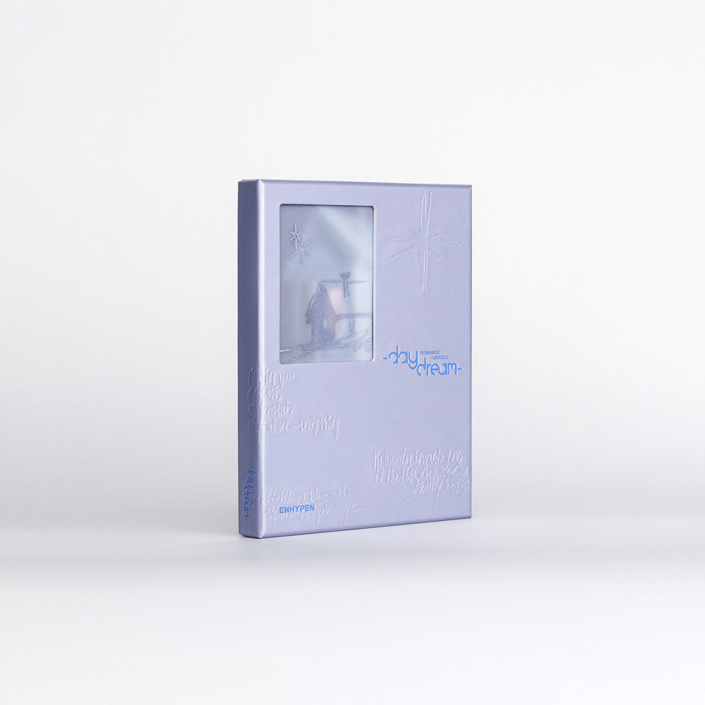 the album cover for Enypen - Romance : Untold -Daydream- [White Midnight Ver.]