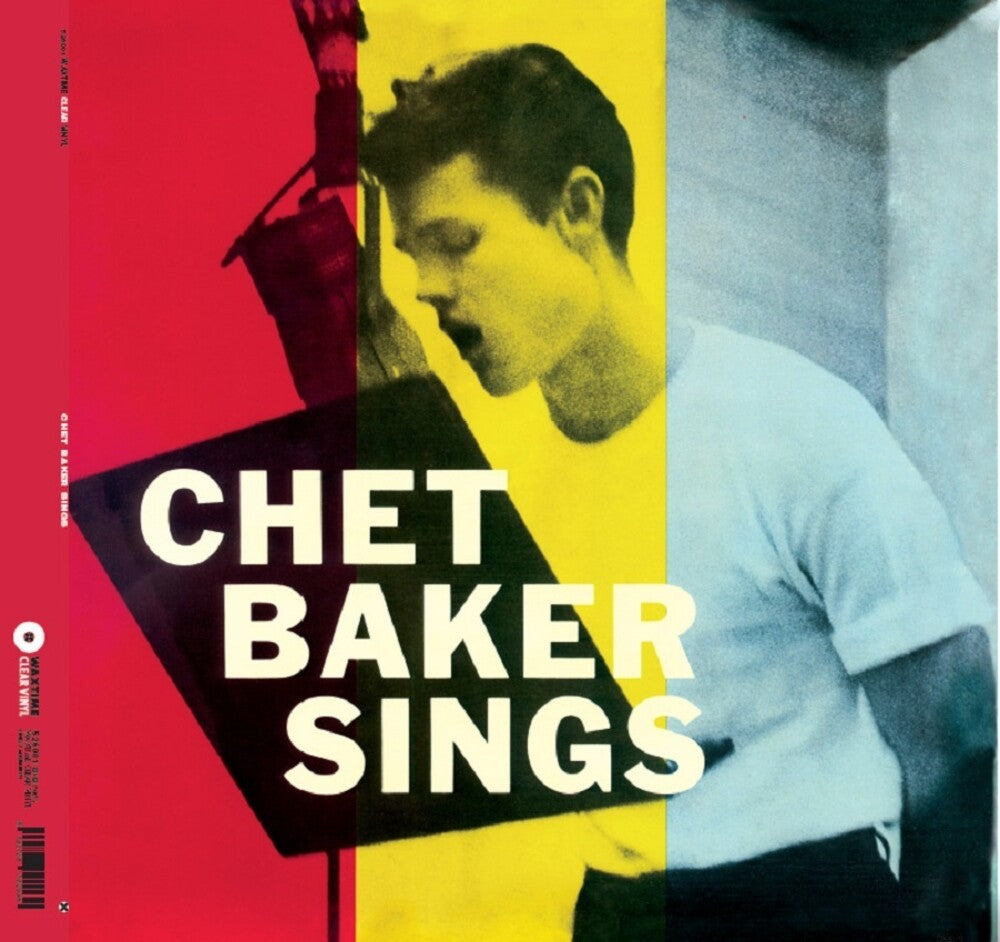 the album cover for Chet Baker - Chet Baker Sings - Limited 180-Gram Clear Vinyl