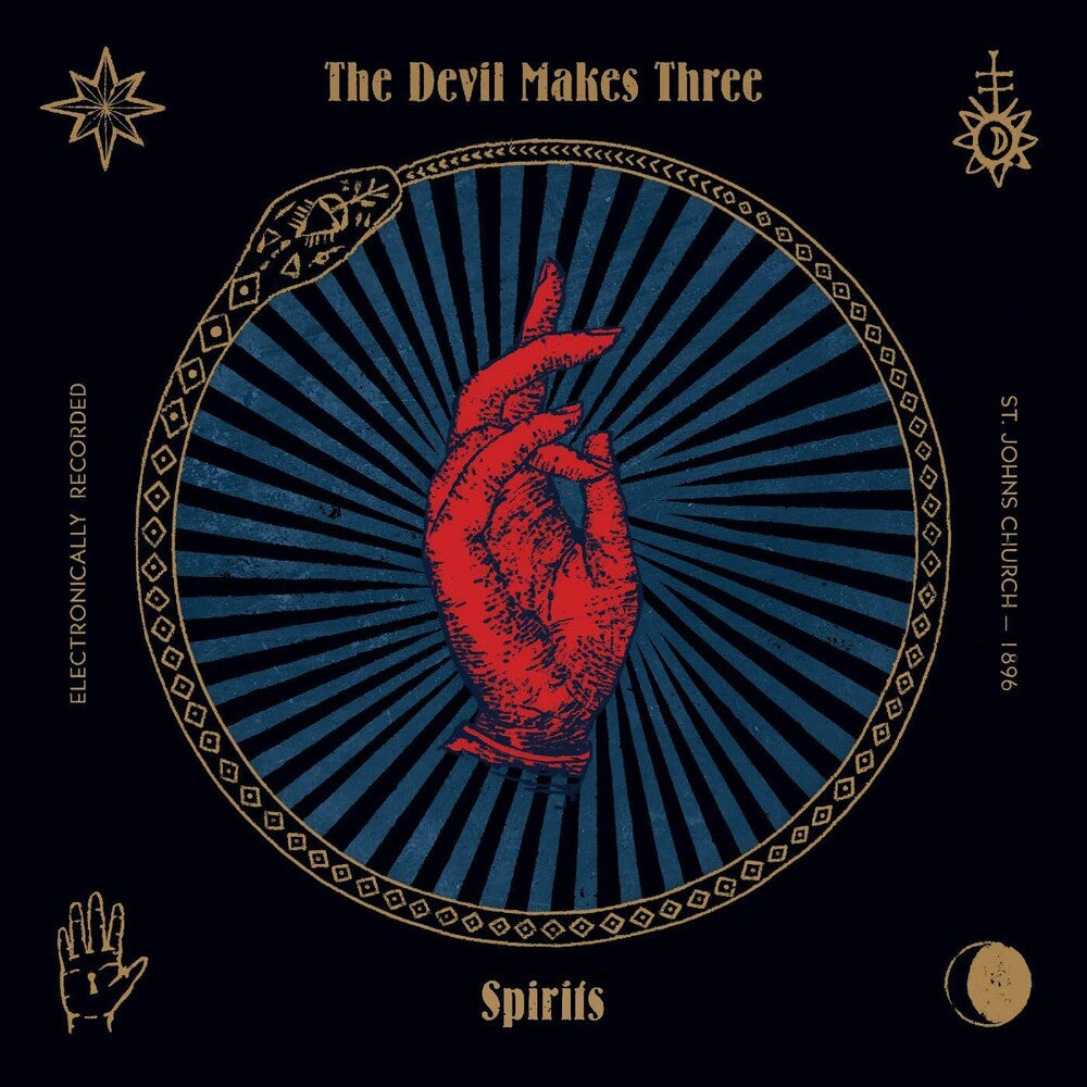 the album cover for The Devil Makes Three - Spirits [CD]