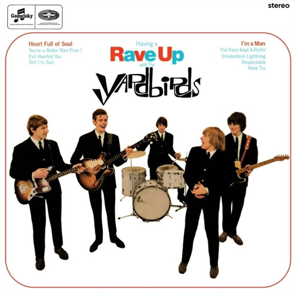 the album cover for Yardbirds - Having A Rave Up With The Yardbirds (Uk)