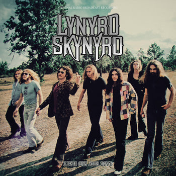 the album cover for Lynyrd Skynyrd - Live On Air 1973