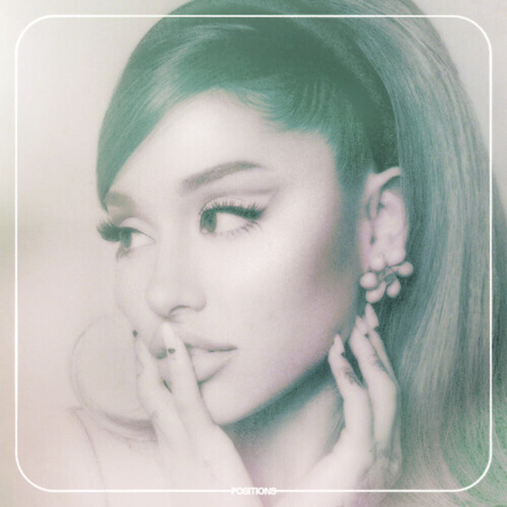 the album cover for Ariana Grande - Positions