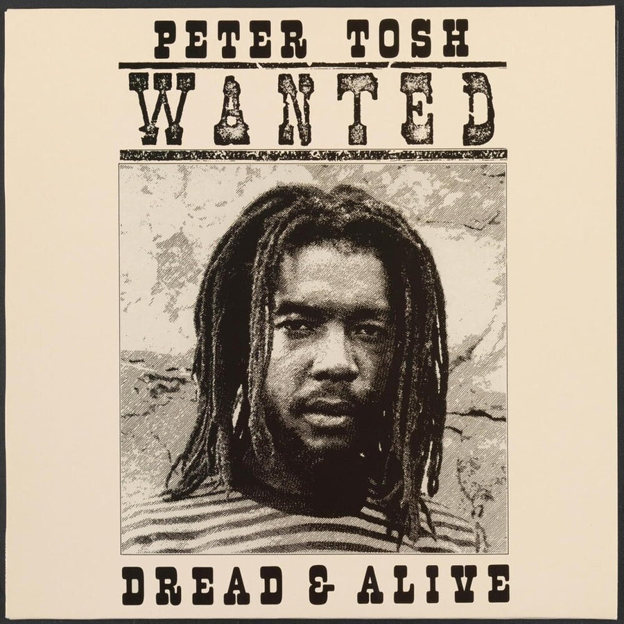 the album cover for Peter Tosh - Wanted Dread And Alive