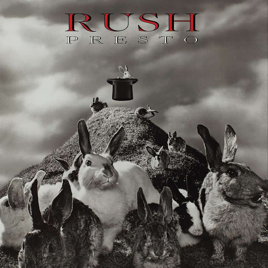 the album cover for Rush - Presto (Bme)