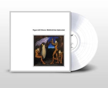 the album cover for Penguin Cafe Orchestra - Boradcasting From Home - White [Colored Vinyl] (Wht) [Reissue]