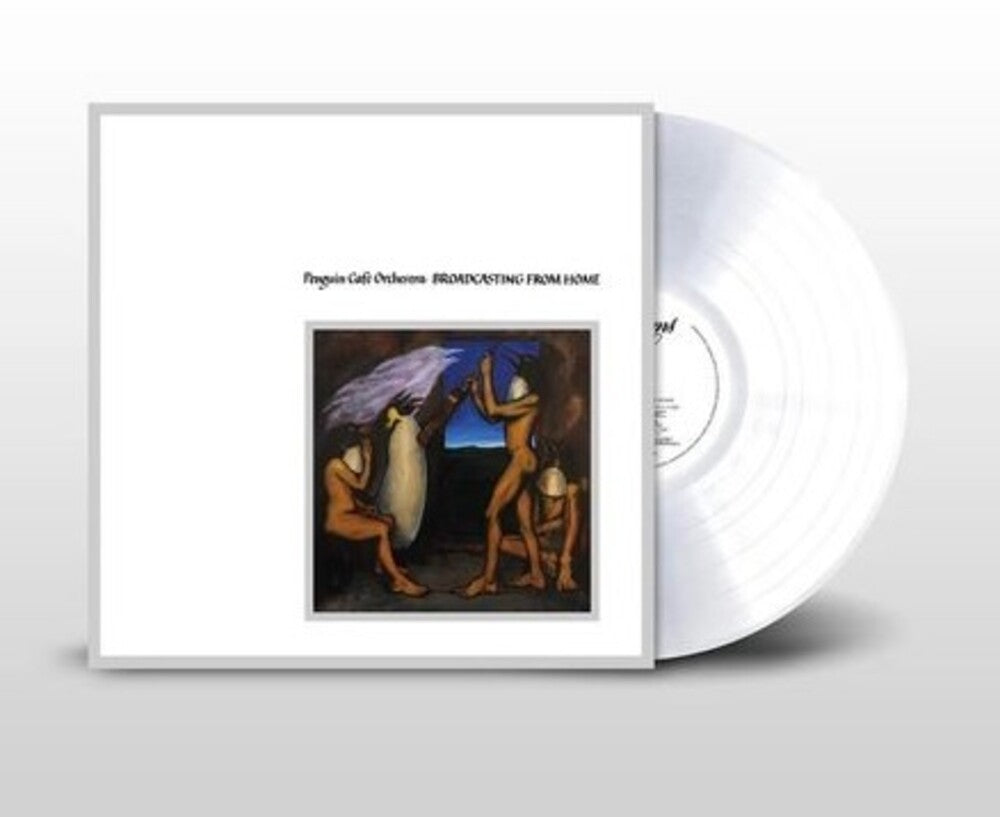 the album cover for Penguin Cafe Orchestra - Boradcasting From Home - White [Colored Vinyl] (Wht) [Reissue]