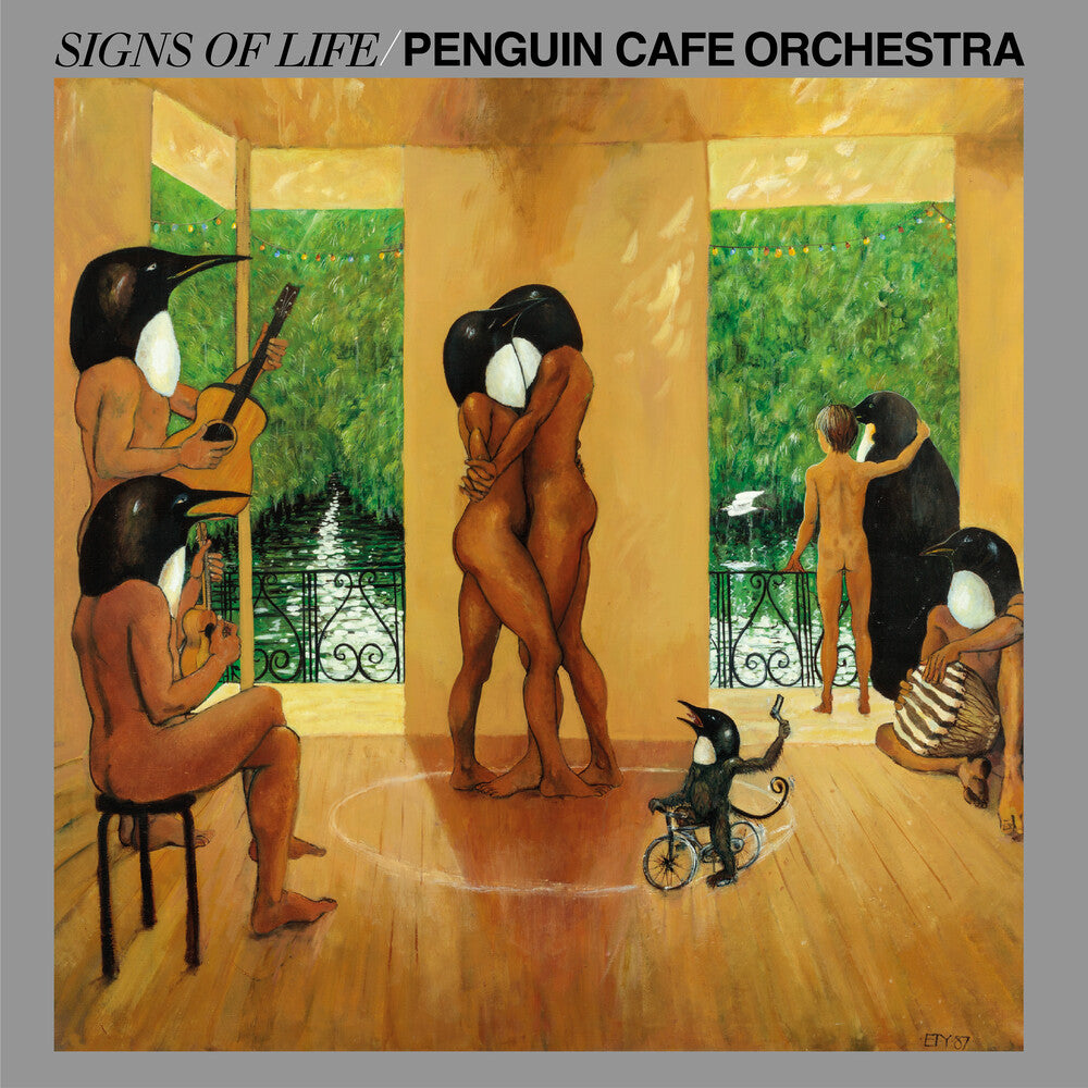 the album cover for Penguin Cafe Orchestra - Signs Of Life - Orange [Colored Vinyl] (Org) [Reissue]
