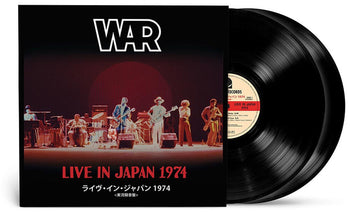 the album cover for War - Live In Japan 1974