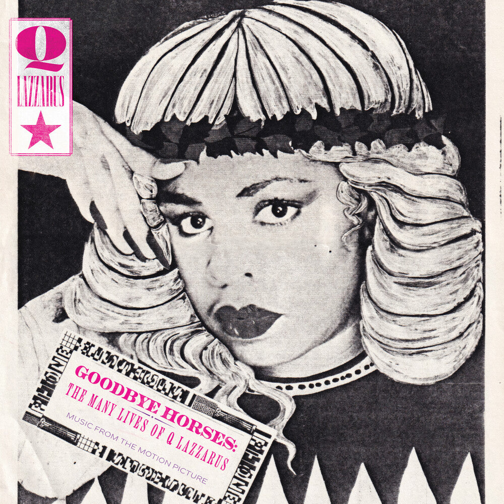 the album cover for Q Lazzarus - Goodbye Horses: Many Lives Of Q Lazzarus