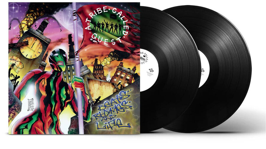 the album cover for Tribe Called Quest - Beats Rhymes & Life (Uk)