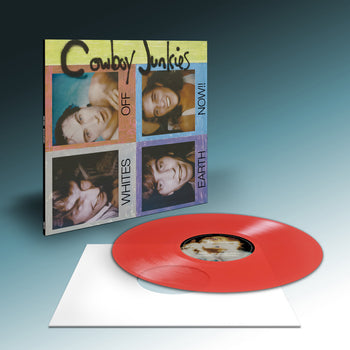 the album cover for Cowboy Junkies - Whites Off Earth Now!! [LP red]