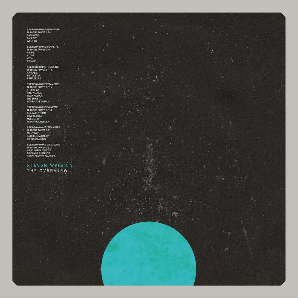 the album cover for Steve Wilson - Overview