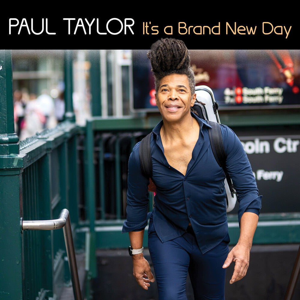 the album cover for Paul Taylor - It's A Brand New Day