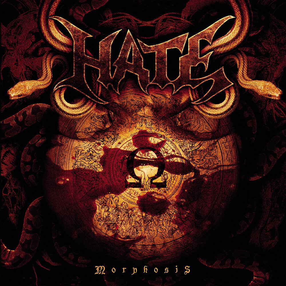 the album cover for Hate - Morphosis [Colored Vinyl] [Limited Edition] (Red)