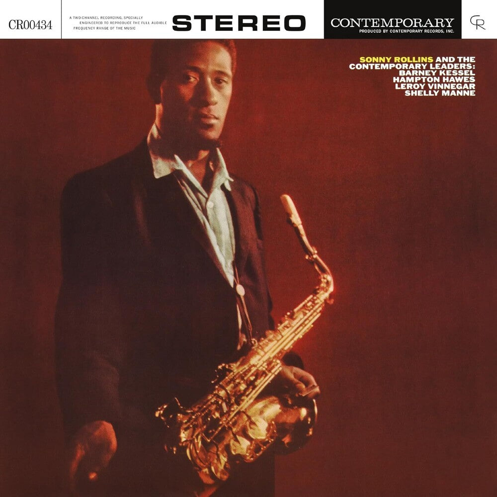 the album cover for Sonny Rollins - Sonny Rollins And The Contemporary Leaders (Contemporary Records Acoustic Sounds Series) [LP]