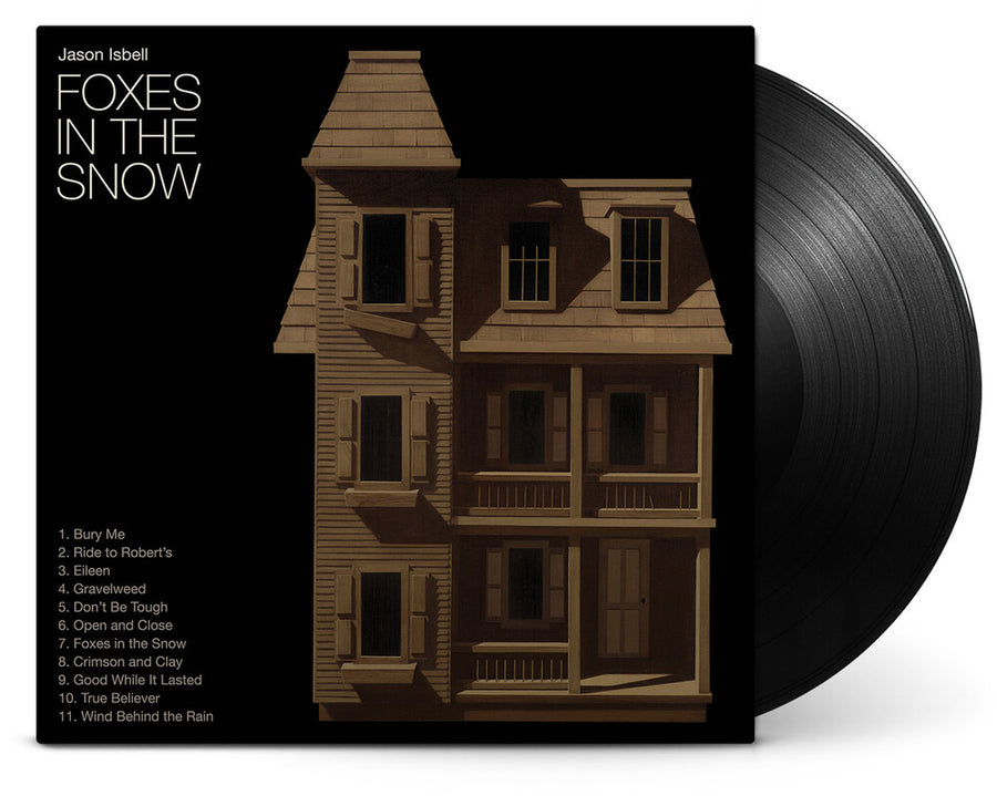 the album cover for Jason Isbell - Foxes in the Snow [LP]