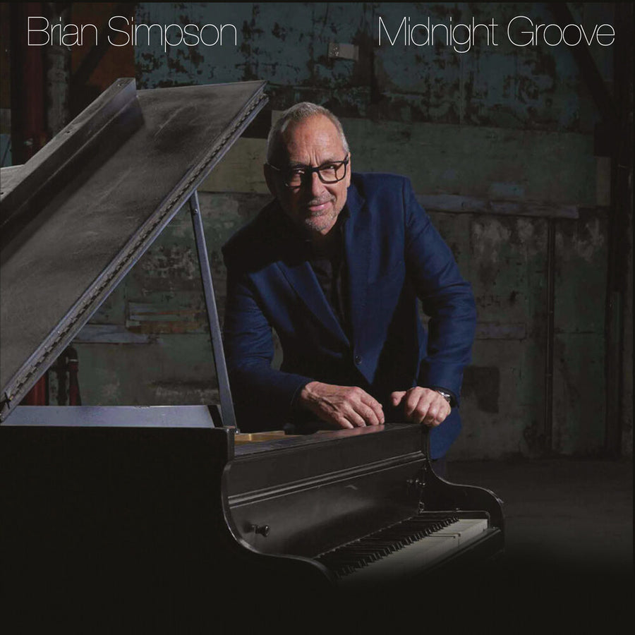 the album cover for Brian Simspson - Midnight Grrove
