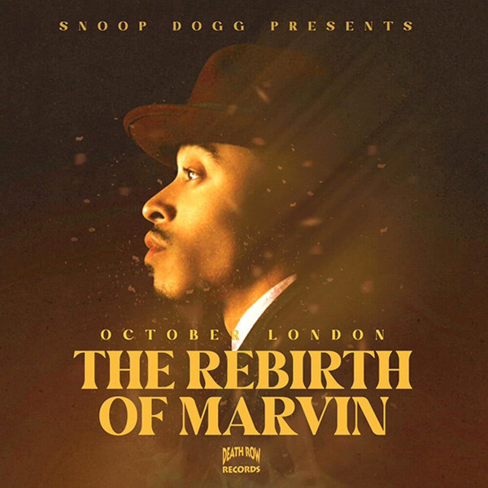 the album cover for October London - Rebirth Of Marvin [Clear Vinyl] (Uk)