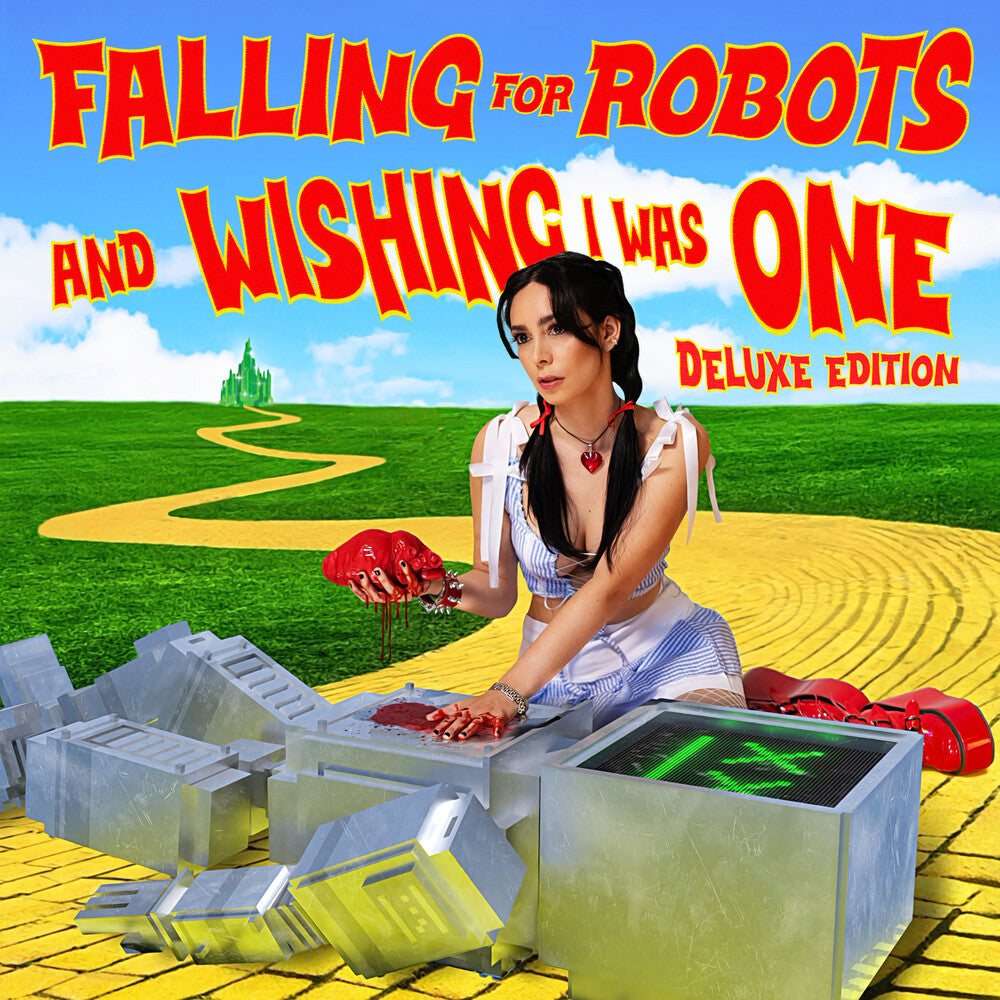the album cover for LOLO - Falling For Robots & Wishing I Was One [Deluxe]