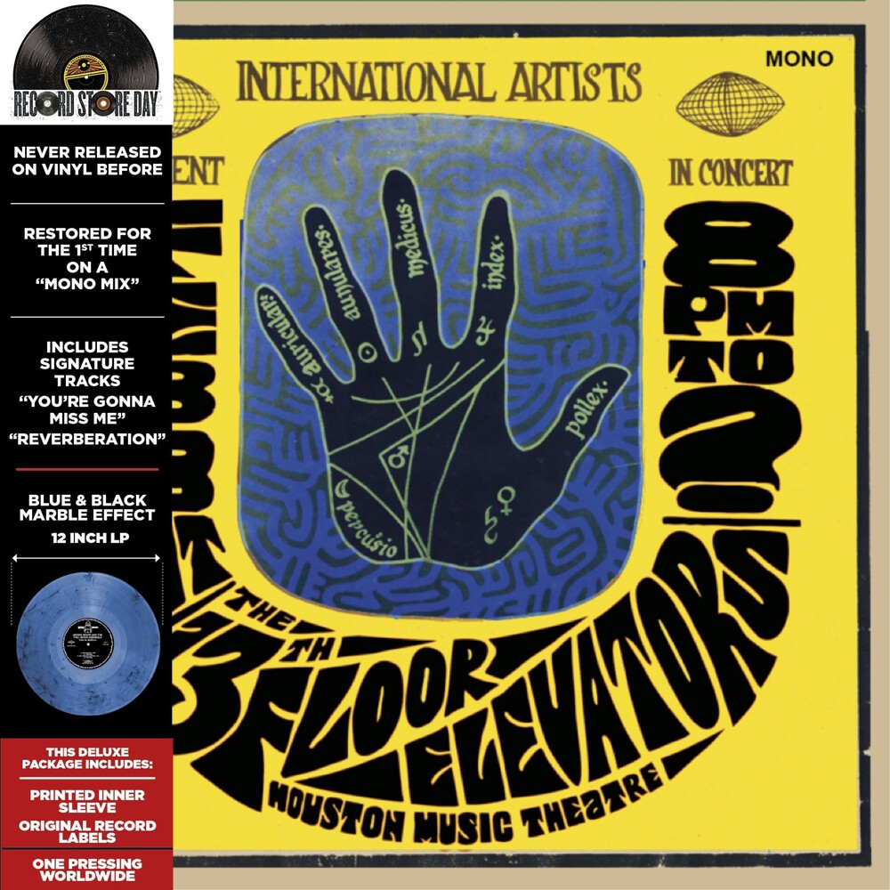 the album cover for The 13th Floor Elevators - Live Houston Music Theatre '67  [RSD 2025]