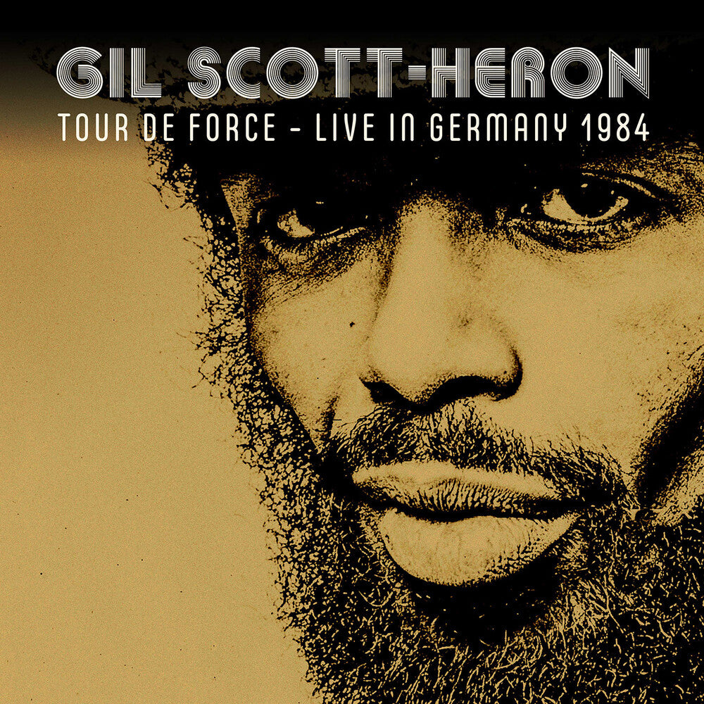 the album cover for Scott-Heron, Gil - Tour De Force - Live In Germany 1984