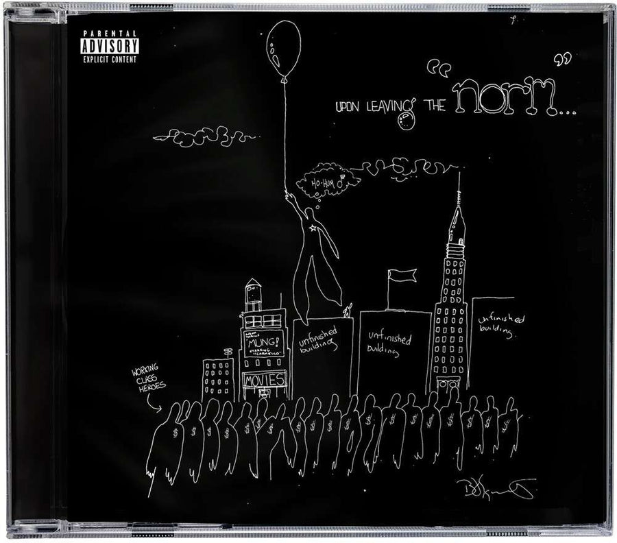 the album cover for The Weeknd - Hurry Up Tomorrow  [Basquiat Cover Signed]