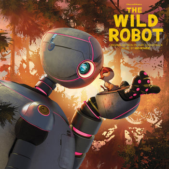 the album cover for Wild Robot - O.S.T. (Blue) (Colv) (Purp) (Aus) - Wild Robot - O.S.T. (Blue) [Colored Vinyl] (Purp) (Aus)