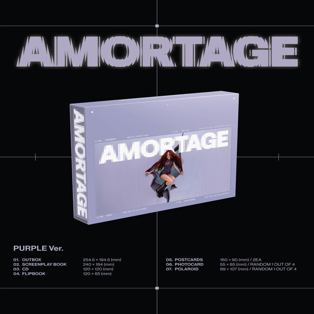 the album cover for Jisoo - Amortage (Bloom Version) (Pcrd) (Phot) (Lent)