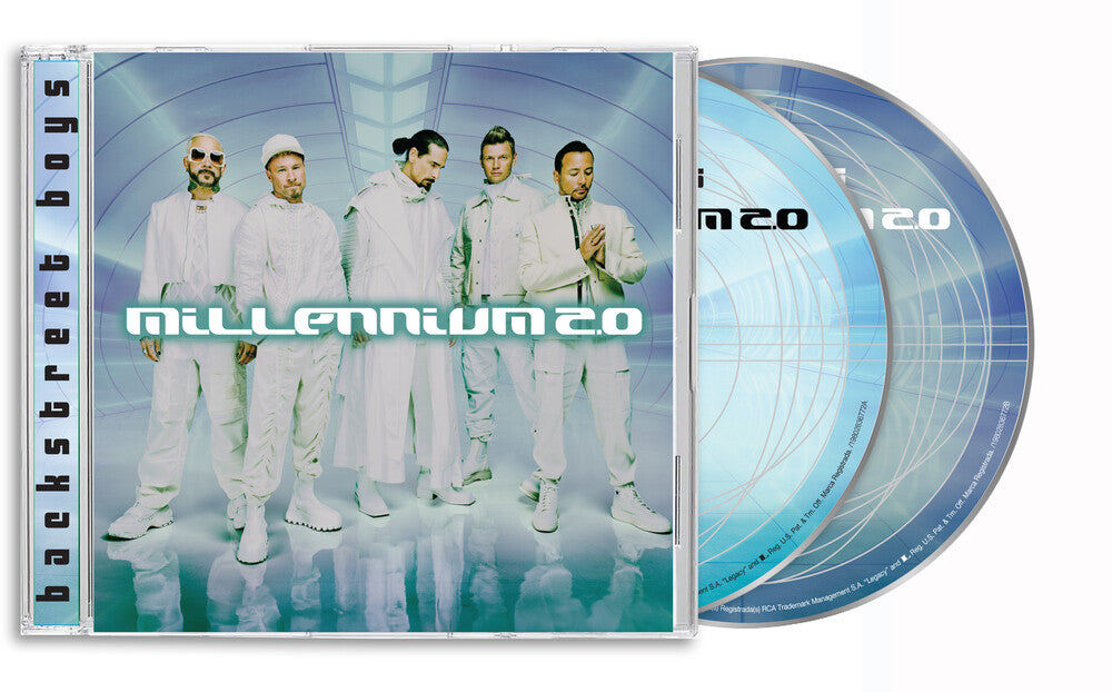 the album cover for Backstreet Boys - Millennium 2.0 (25th Anniversary Edition)  [Deluxe 2CD]