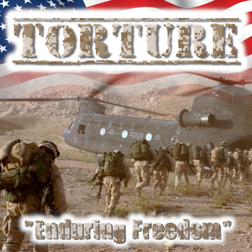 the album cover for Torture - Enduring Freedom