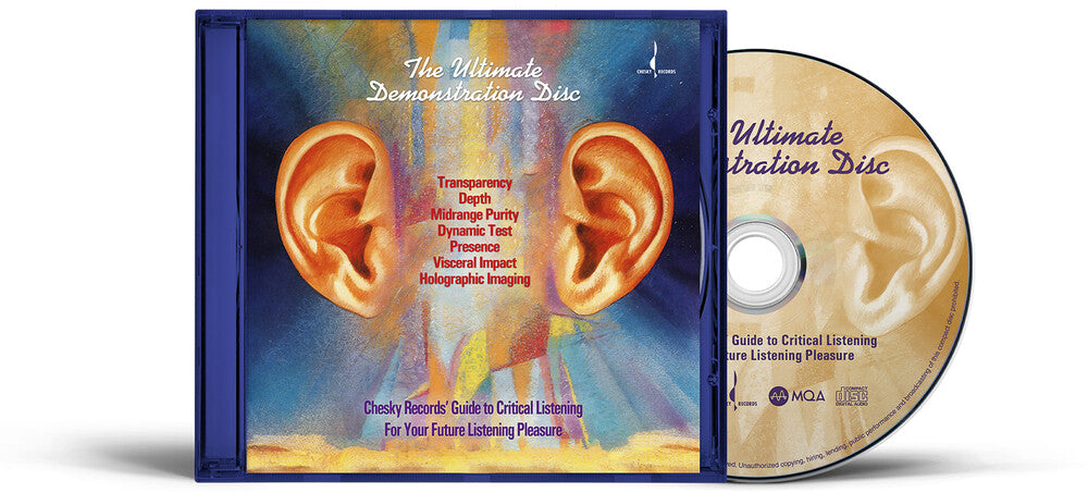 the album cover for Ultimate Demonstration Disc (Mqa-Cd) / Var - Ultimate Demonstration Disc (Mqa-Cd) / Var