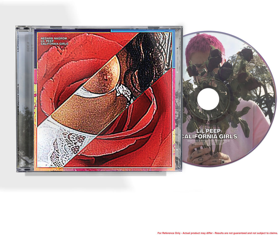 the album cover for Lil Peep - CALIFORNIA GIRLS [Compact disc]